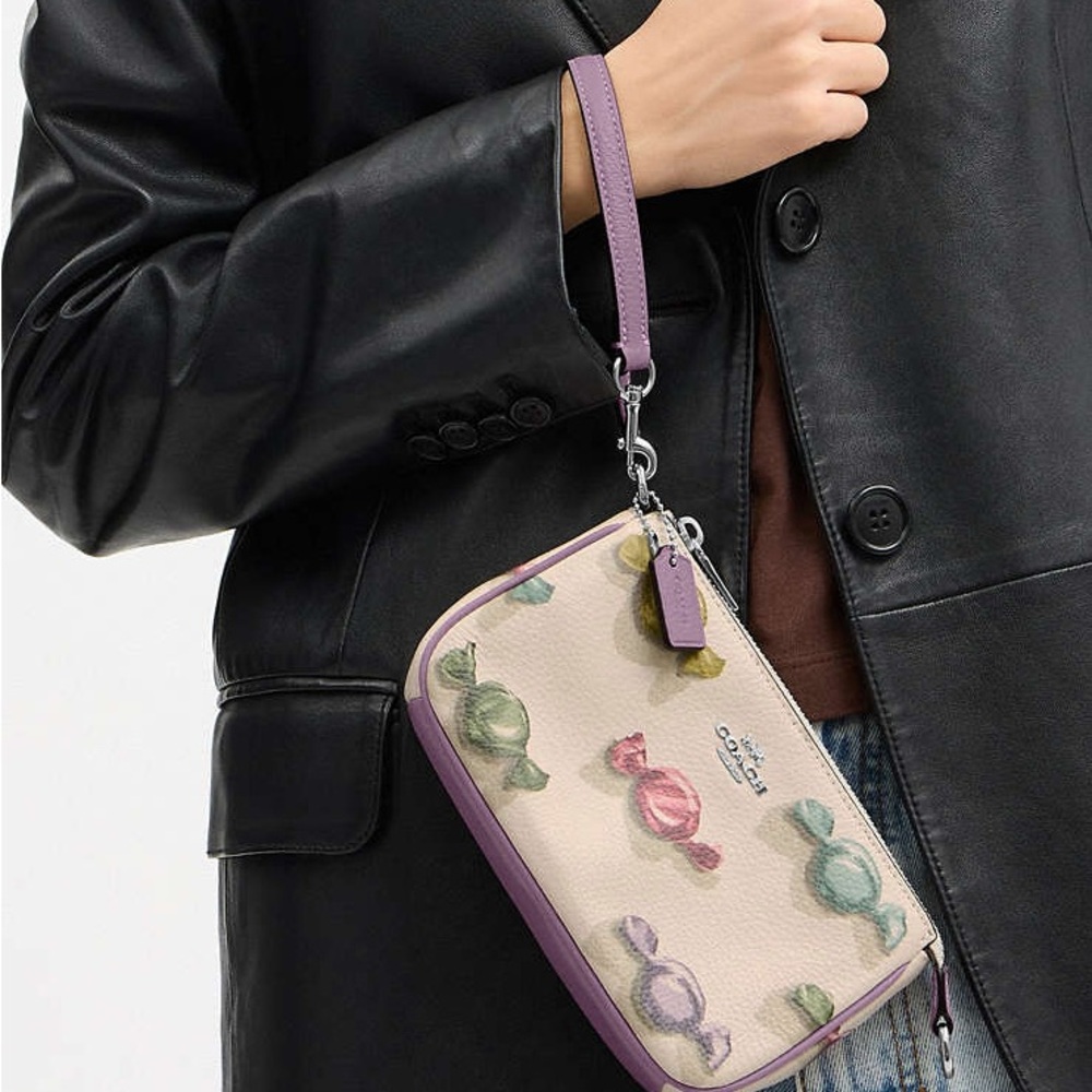 Coach Nolita 19 Shoulder Bag With Candy Print - Picture 7 of 10